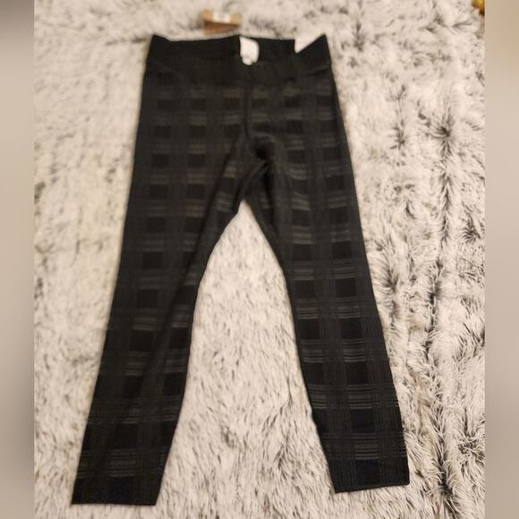 Nike Pro plaid super soft mid rise tight full length leggings plus size 2X new - Picture 3 of 15